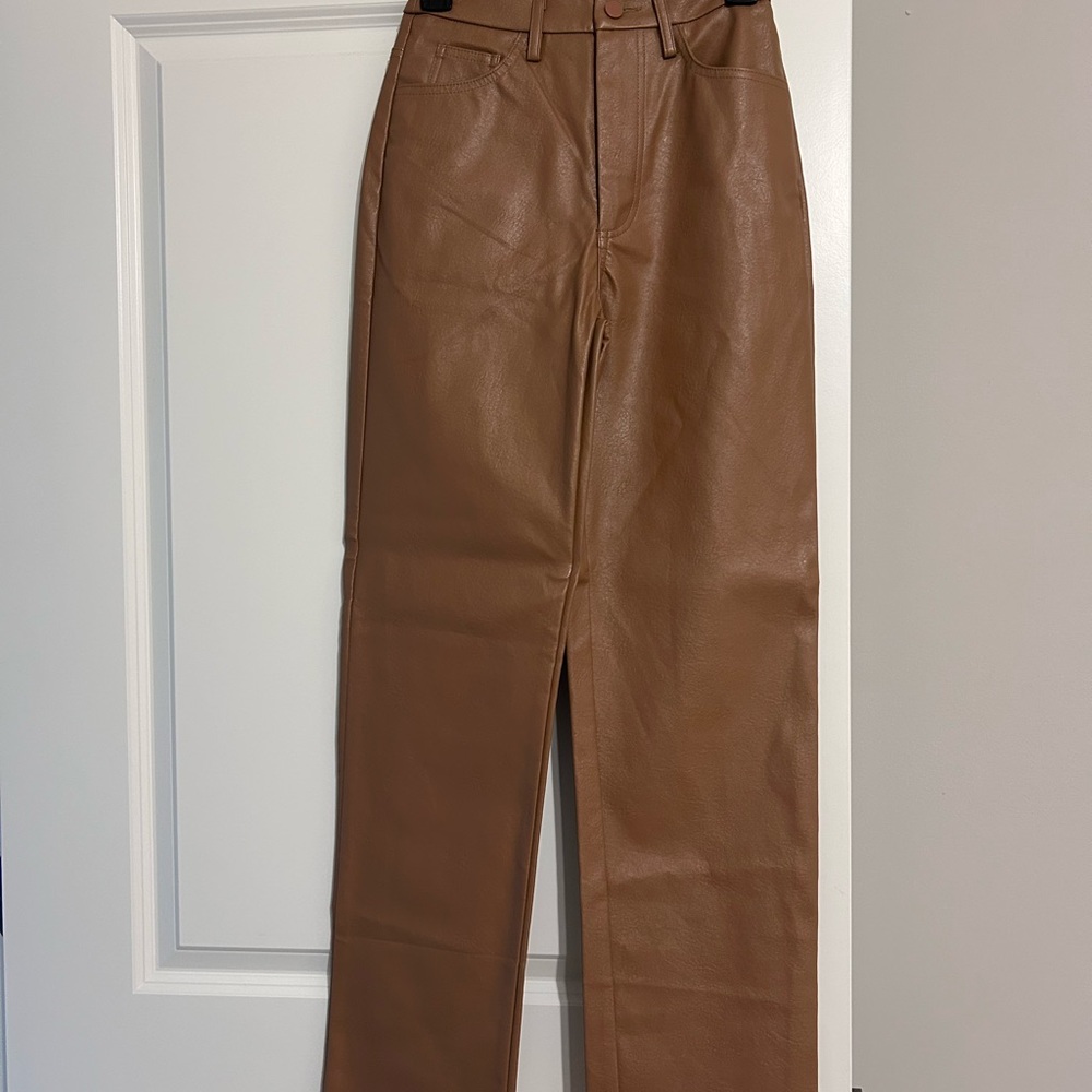 PacSun Brown Ankle Cropped Pants
